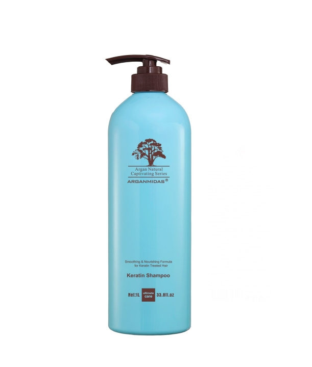 Arganmidas Keratiinihoito-shampoo – 1000 ml ryhmässä KAUNEUS JA TERVEYS / Hiukset &Stailaus / Hiustenhoito / Shampoo @ TP E-commerce Nordic AB (D42161)