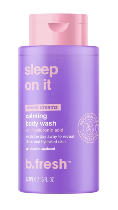 b.fresh Sleep On It -rauhoittava vartalonpesuaine 473 ml ryhmässä KAUNEUS JA TERVEYS / Ihonhoito / Kehon hoito / Kylpy- ja suihkugeelit @ TP E-commerce Nordic AB (D42235)