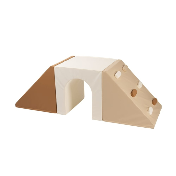 Babytrold Vaahtomuovinen kiipeily- ja pyörimissetti – Hiekka (18-59BA-SAND) ryhmässä LELUT, TUOTTEET LAPSILLE JA VAUVOILLE / Lelut vauvoille (0-3v) / Toiminnalliset lelut @ TP E-commerce Nordic AB (D42255)