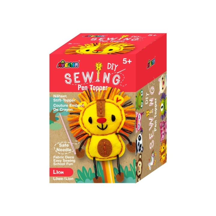 Avenir – Leijona-kynänpäällys (5191696) ryhmässä LELUT, TUOTTEET LAPSILLE JA VAUVOILLE / Leikkikalut, Askartelu &Pelit / Käsityöt @ TP E-commerce Nordic AB (D42279)