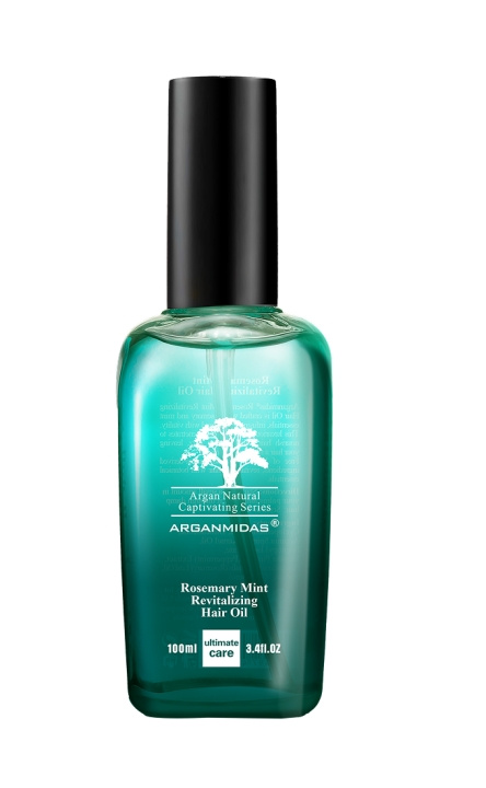 Arganmidas Rosmariini-minttu-elvyttävä hiusöljy – 100 ml ryhmässä KAUNEUS JA TERVEYS / Hiukset &Stailaus / Hiustenhoito / Hiusöljy @ TP E-commerce Nordic AB (D42325)