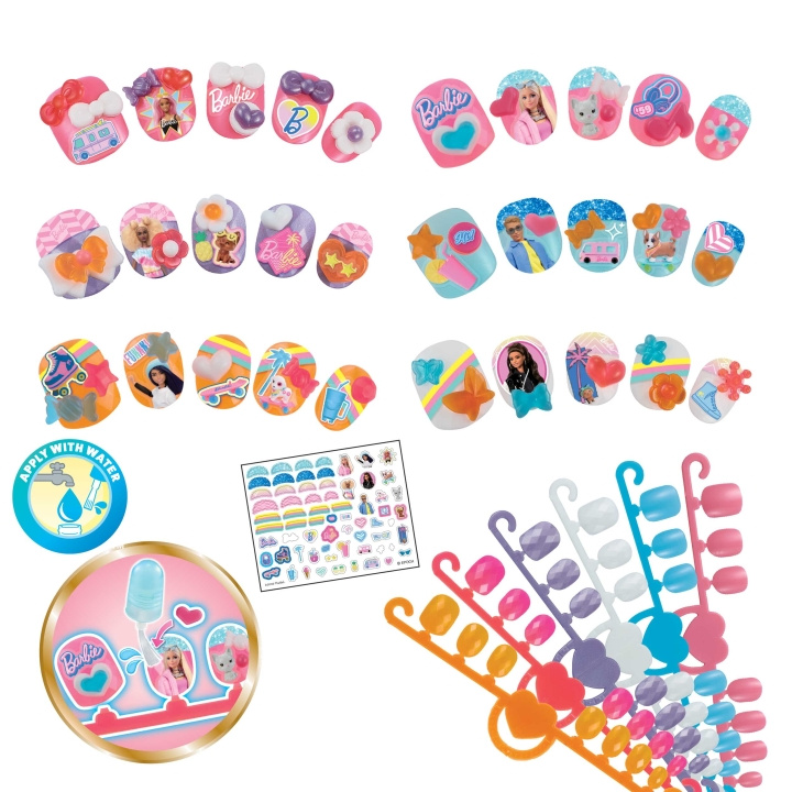 Aquabeads – Barbie-kynsien täyttösetti (35147) ryhmässä LELUT, TUOTTEET LAPSILLE JA VAUVOILLE / Leikkikalut, Askartelu &Pelit / Käsityöt @ TP E-commerce Nordic AB (D42350)