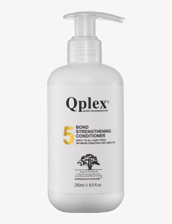 Arganmidas Qplex No.5 BOND STRENGTHENING CONDITIONER – 250 ml ryhmässä KAUNEUS JA TERVEYS / Hiukset &Stailaus / Hiustenhoito / Hoitoaine @ TP E-commerce Nordic AB (D42363)
