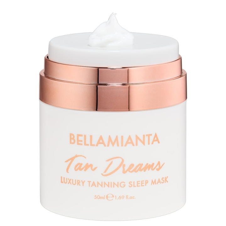 Bellamianta Tan Dreams Luxury Tanning Sleep Mask - 50 ml ryhmässä KAUNEUS JA TERVEYS / Ihonhoito / Rusketus / Itseruskettava @ TP E-commerce Nordic AB (D42415)