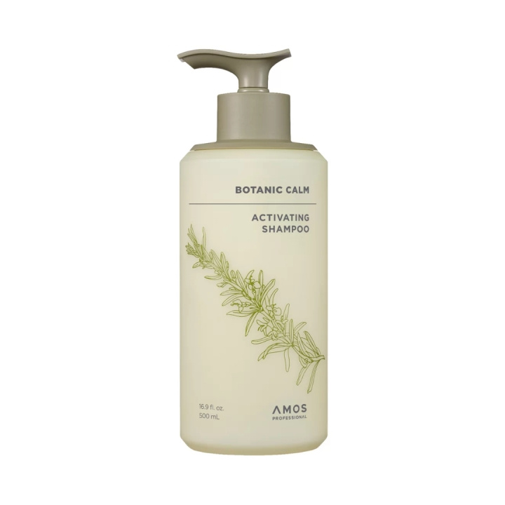 Amos Professional Botanic Calm Activating Shampoo – 500 ml ryhmässä KAUNEUS JA TERVEYS / Hiukset &Stailaus / Hiustenhoito / Shampoo @ TP E-commerce Nordic AB (D42505)