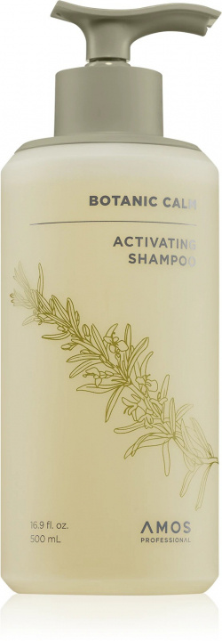Amos Professional Botanic Calm Activating Shampoo – 500 ml ryhmässä KAUNEUS JA TERVEYS / Hiukset &Stailaus / Hiustenhoito / Shampoo @ TP E-commerce Nordic AB (D42508)