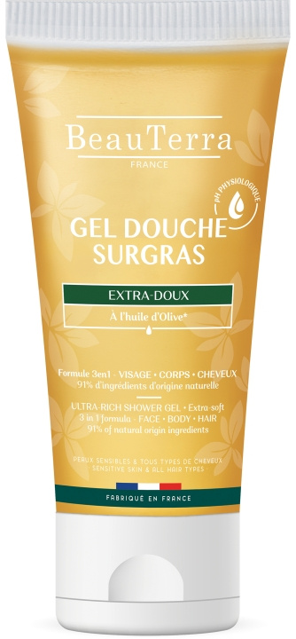 BeauTerra Ultra Rich -suihkugeeli – erittäin ihoystävällinen – 200 ml ryhmässä KAUNEUS JA TERVEYS / Ihonhoito / Kehon hoito / Kylpy- ja suihkugeelit @ TP E-commerce Nordic AB (D42542)