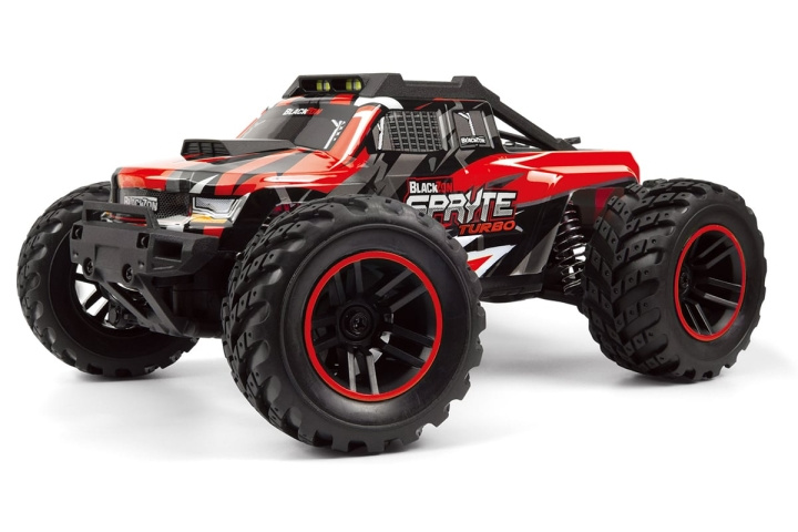 Blackzon MT Turbo 1/20 4WD Monster Truck – Punainen (540290) ryhmässä LELUT, TUOTTEET LAPSILLE JA VAUVOILLE / Radio-ohjattava / Radio-ohjattavat autot @ TP E-commerce Nordic AB (D42547)