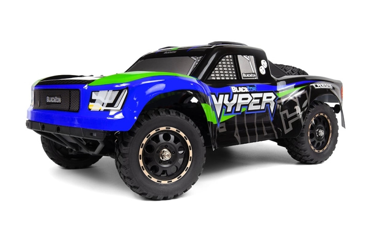 Blackzon Vyper SC 1/16 4WD – Sininen/Vihreä (540274) ryhmässä LELUT, TUOTTEET LAPSILLE JA VAUVOILLE / Radio-ohjattava / Radio-ohjattavat autot @ TP E-commerce Nordic AB (D42548)