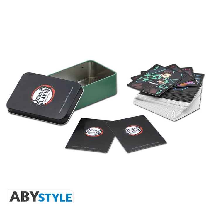Abysse Demon Slayer - 54 kortin pakka ryhmässä LELUT, TUOTTEET LAPSILLE JA VAUVOILLE / Peli / Korttipeli @ TP E-commerce Nordic AB (D42566)