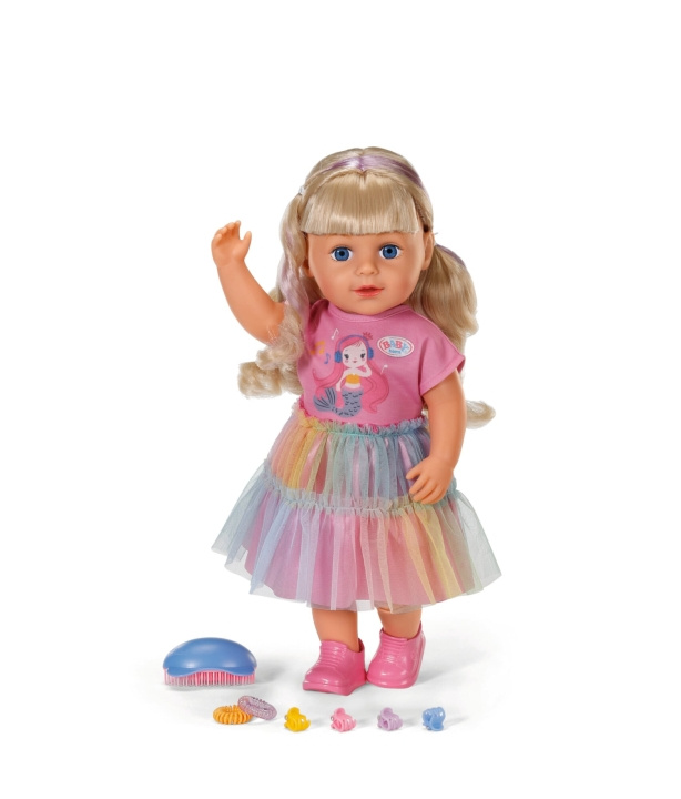 BABY Born Carla 43 cm (838006) ryhmässä LELUT, TUOTTEET LAPSILLE JA VAUVOILLE / Leikkikalut, Askartelu &Pelit / Nuket & Tarvikkeet @ TP E-commerce Nordic AB (D42601)