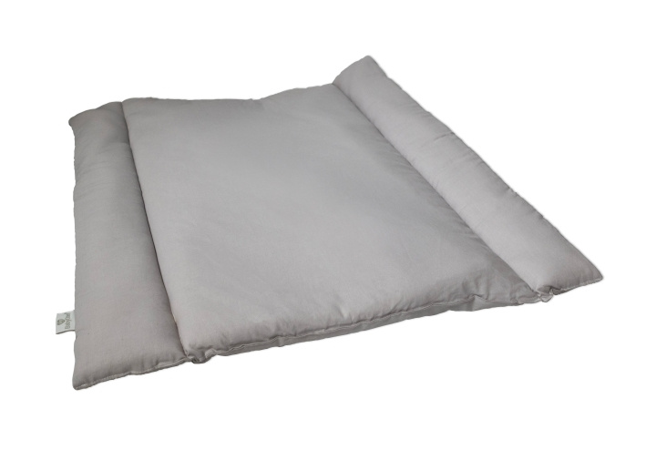 BabyDan Pehmeä vaippamatto – Harmaa – 62 x 67 cm ryhmässä LELUT, TUOTTEET LAPSILLE JA VAUVOILLE / Lasten tekstiilit / Hoitopöydät @ TP E-commerce Nordic AB (D42602)