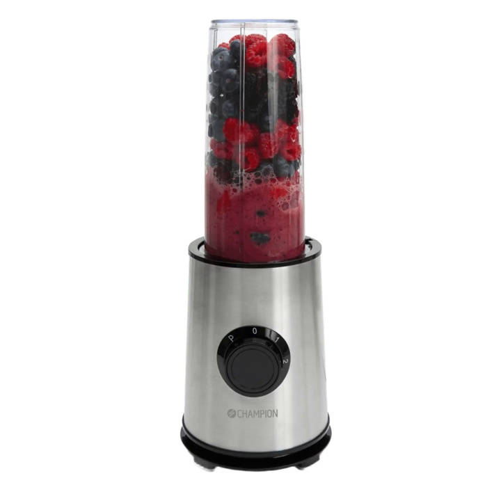 Champion Smoothie Maker Power 600W 800ml SM400 Rostfritt stål ryhmässä KOTI, TALOUS JA PUUTARHA / Kodinkoneet / Yleiskoneet ja monitoimikoneet / Tehosekoittimet @ TP E-commerce Nordic AB (D42684)