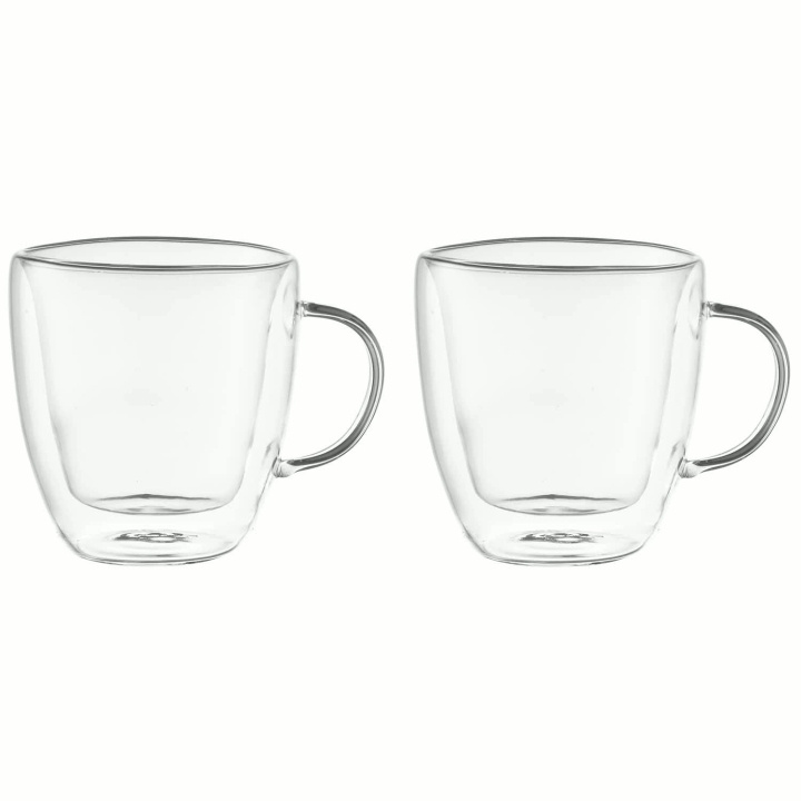 Maku Kaffekopp dubbelväggade glas 25 cl 2-pack ryhmässä KOTI, TALOUS JA PUUTARHA / Keittiövälineet / Muut keittivälineet @ TP E-commerce Nordic AB (D42688)