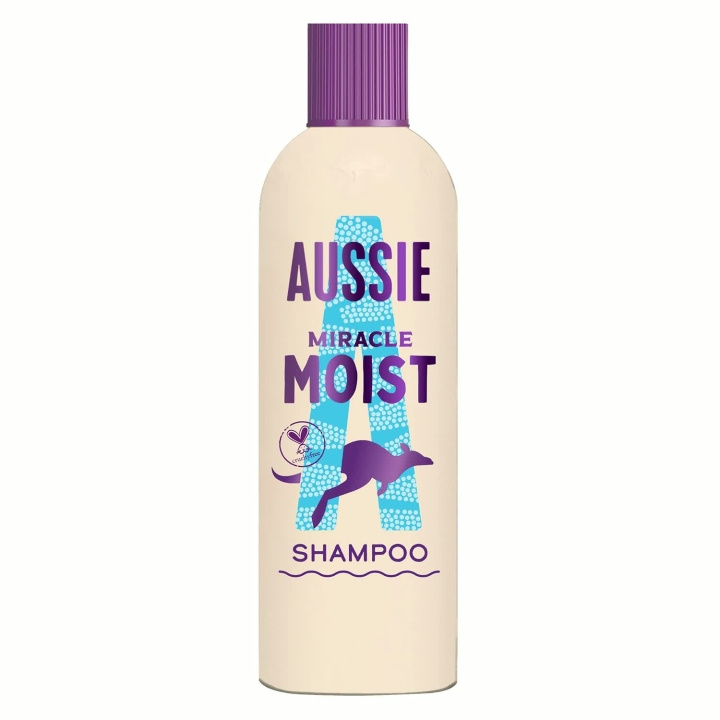 Aussie Miracle Moist Schampo 300ml ryhmässä KAUNEUS JA TERVEYS / Hiukset &Stailaus / Hiustenhoito / Shampoo @ TP E-commerce Nordic AB (D42698)