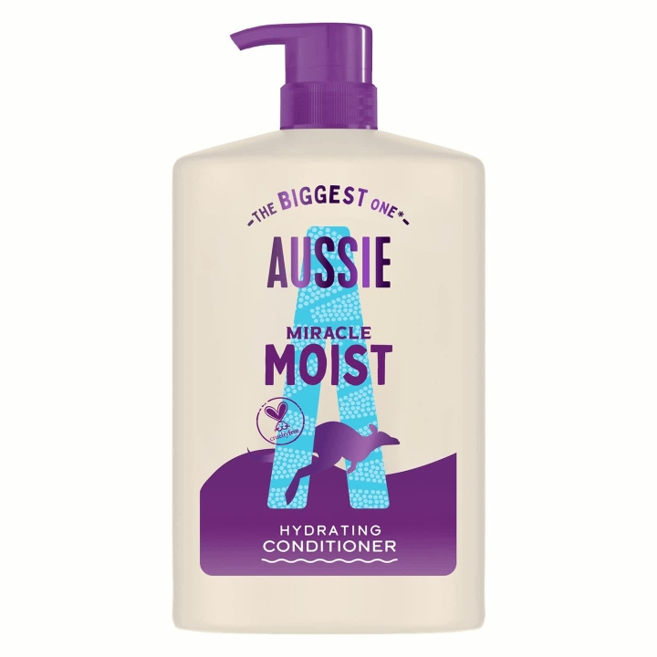 Aussie Miracle Moist Hydrating Conditioner Balsam 1000ml ryhmässä KAUNEUS JA TERVEYS / Hiukset &Stailaus / Hiustenhoito / Hoitoaine @ TP E-commerce Nordic AB (D42737)