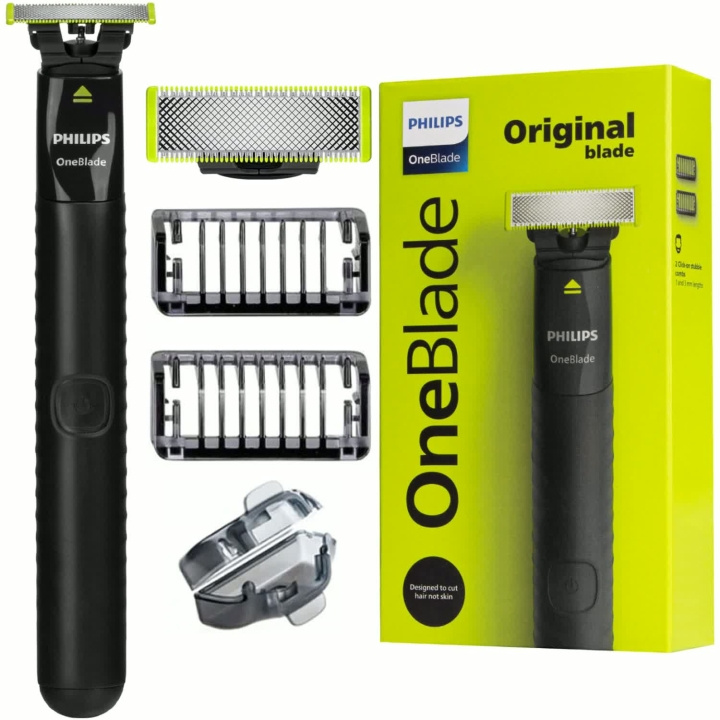 Philips OneBlade Wet & Dry Facial Shaver QP1424/10 ryhmässä KAUNEUS JA TERVEYS / Hiukset &Stailaus / Sheivaus ja trimmaus / Partatrimmerit & Tarvikkeet @ TP E-commerce Nordic AB (D42757)