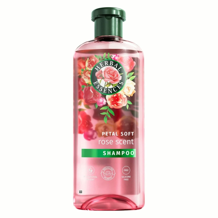 Herbal Essences Rose Scent Petal Soft Schampo, 350ml ryhmässä KAUNEUS JA TERVEYS / Hiukset &Stailaus / Hiustenhoito / Shampoo @ TP E-commerce Nordic AB (D42794)