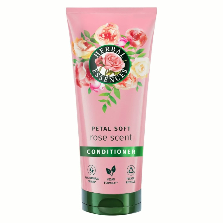 Herbal Essences Rose Scent Petal Soft Balsam, 250ml ryhmässä KAUNEUS JA TERVEYS / Hiukset &Stailaus / Hiustenhoito / Hoitoaine @ TP E-commerce Nordic AB (D42795)