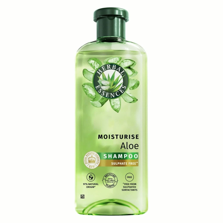 Herbal Essences Aloe Moisturise Schampo, 350ml ryhmässä KAUNEUS JA TERVEYS / Hiukset &Stailaus / Hiustenhoito / Shampoo @ TP E-commerce Nordic AB (D42799)
