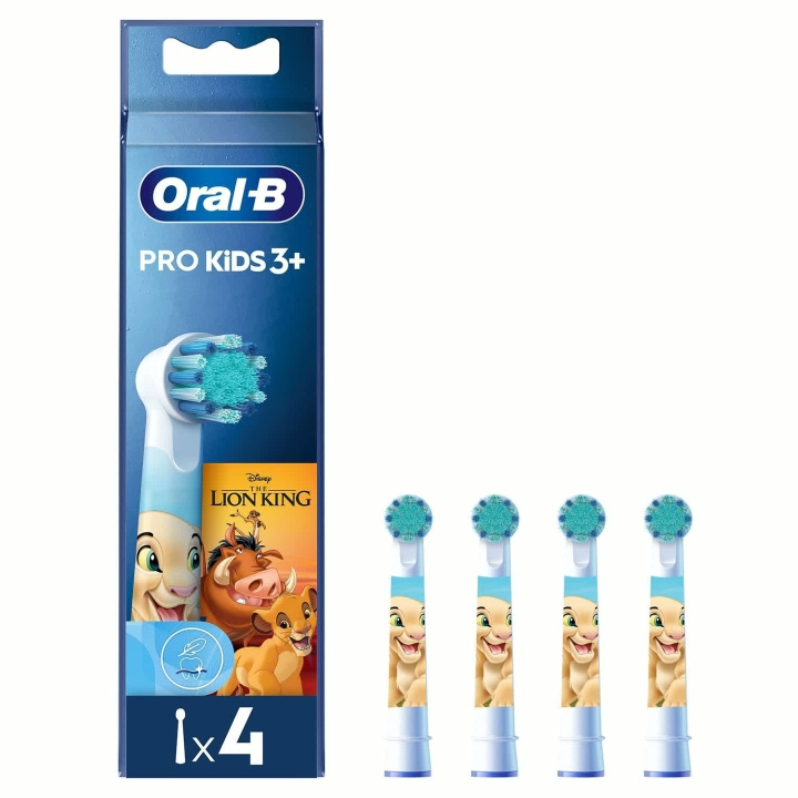 Oral B Borsthuvud Lion King 4st ryhmässä KAUNEUS JA TERVEYS / Suunhoito / Sähköhammasharjat Tarvikkeet @ TP E-commerce Nordic AB (D42834)