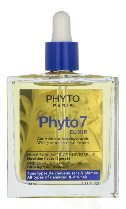 Phyto 7 Elixir Universal Enhancing Oil 100 ml ryhmässä KAUNEUS JA TERVEYS / Hiukset &Stailaus / Hiustenhoito / Hiusöljy @ TP E-commerce Nordic AB (D42911)