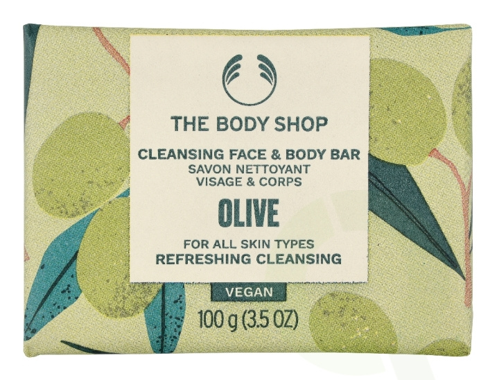 The Body Shop Olive Cleansing Face & Body Bar 100 g ryhmässä KAUNEUS JA TERVEYS / Ihonhoito / Kasvot / Puhdistus @ TP E-commerce Nordic AB (D42938)