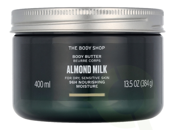 The Body Shop Almond Milk Body Butter 400 ml ryhmässä KAUNEUS JA TERVEYS / Ihonhoito / Kehon hoito / Vartalovoide @ TP E-commerce Nordic AB (D42941)