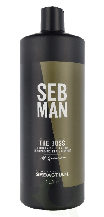 Sebastian Seb Man The Boss Thickening Shampoo 1000 ml ryhmässä KAUNEUS JA TERVEYS / Hiukset &Stailaus / Hiustenhoito / Shampoo @ TP E-commerce Nordic AB (D42960)