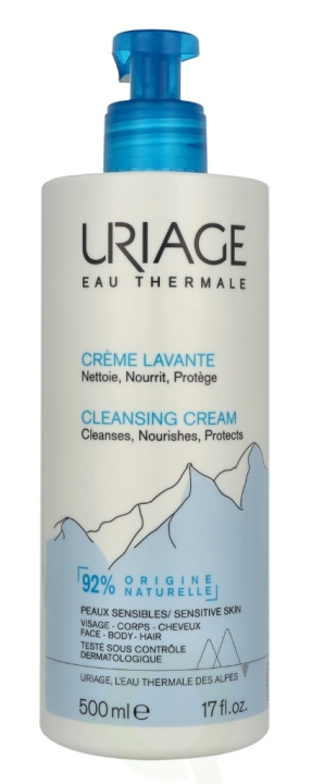 Uriage Cleansing Cream 500 ml ryhmässä KAUNEUS JA TERVEYS / Ihonhoito / Kasvot / Puhdistus @ TP E-commerce Nordic AB (D42991)