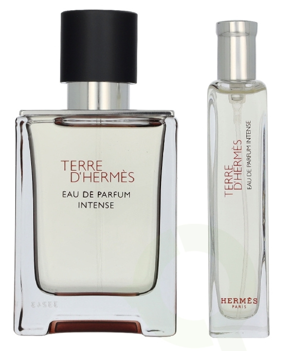 Hermes Terre D\'Hermes Giftset 65 ml Edp Spray Intense 50ml/Edp Spray Intense 15ml ryhmässä KAUNEUS JA TERVEYS / Tuoksut & Parfyymit / Parfyymit / Miesten Tuoksut @ TP E-commerce Nordic AB (D42996)