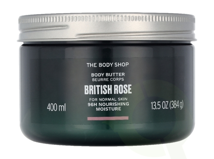 The Body Shop British Rose Body Butter 400 ml For Normal Skin ryhmässä KAUNEUS JA TERVEYS / Ihonhoito / Kehon hoito / Vartalovoide @ TP E-commerce Nordic AB (D43030)