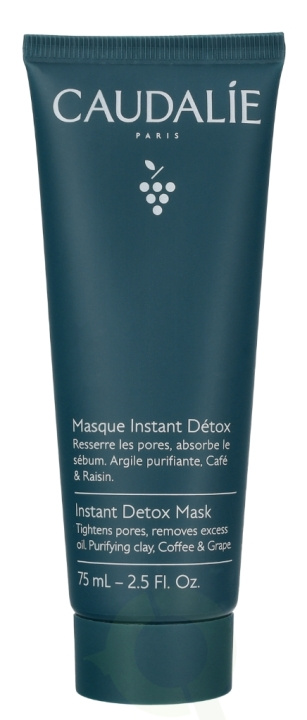 Caudalie Vinergetic C+ Instant Detox Mask 75 ml ryhmässä KAUNEUS JA TERVEYS / Ihonhoito / Kasvot / Naamiot @ TP E-commerce Nordic AB (D43043)