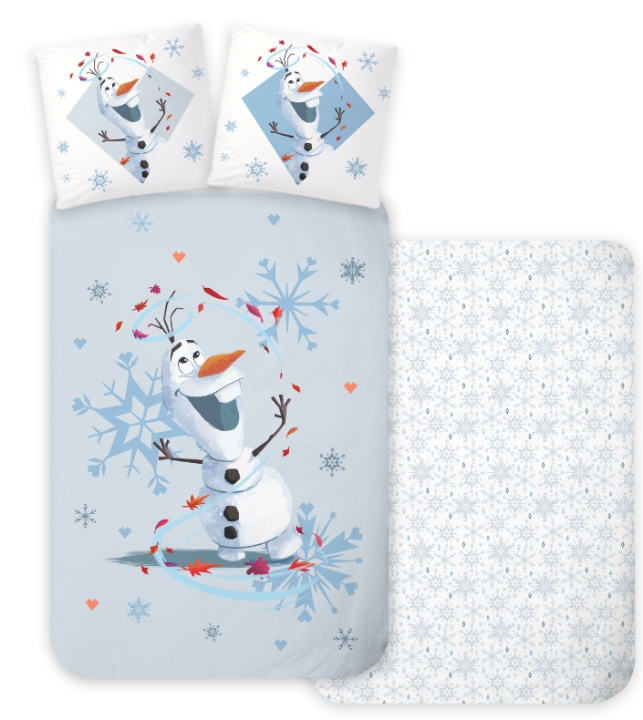 BrandMac Vuodevaatteet – Juniorikoko 100x140 cm – Frozen Olaf (1029497) ryhmässä LELUT, TUOTTEET LAPSILLE JA VAUVOILLE / Lasten tekstiilit / Sänkyvaatteet @ TP E-commerce Nordic AB (D43078)