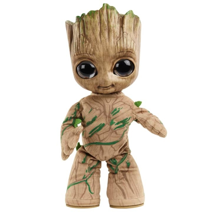 Disney Marvel – Groovin\' Groot -tanssiva ja puhuva pehmolelu (HJM23) ryhmässä LELUT, TUOTTEET LAPSILLE JA VAUVOILLE / Leikkikalut, Askartelu &Pelit / Figuurit, miniatyyrit ja tarvikkeet @ TP E-commerce Nordic AB (D43090)