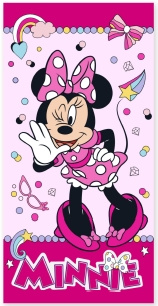 Disney Minnie Mouse Pyyhe – 70 x 140 cm – Minnie Mouse (110060) ryhmässä KOTI, TALOUS JA PUUTARHA / Kylpyhuone / Pyyhkeet @ TP E-commerce Nordic AB (D43109)