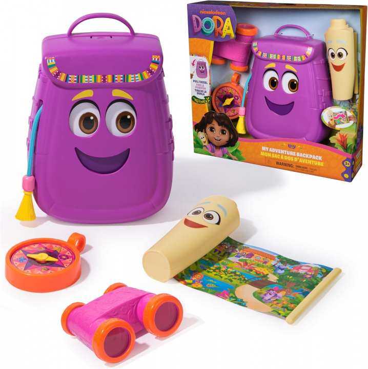Dora and Friends Dora the Explorer -reppu kartalla (6071799) ryhmässä LELUT, TUOTTEET LAPSILLE JA VAUVOILLE / Matkustus / Laukut / Reput ja rinkat @ TP E-commerce Nordic AB (D43141)