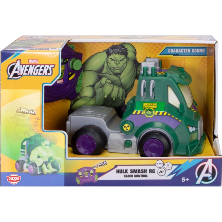 Dickie Toys RC Smash Up Hulk 1:24 (203224000) ryhmässä LELUT, TUOTTEET LAPSILLE JA VAUVOILLE / Radio-ohjattava / Radio-ohjattavat autot @ TP E-commerce Nordic AB (D43149)