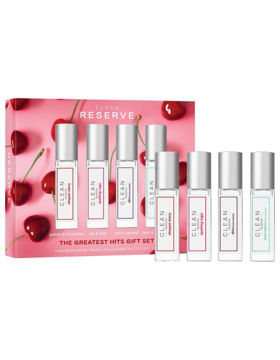 Clean XMAS Reserve Layering T/S EdP - 4 x 5 ml ryhmässä KAUNEUS JA TERVEYS / Tuoksut & Parfyymit / Parfyymit / Hajuvesiboksit @ TP E-commerce Nordic AB (D43182)