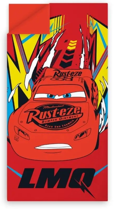 BrandMac Makuupussi – 140 x 70 cm – Cars (180003) ryhmässä LELUT, TUOTTEET LAPSILLE JA VAUVOILLE / Lasten tekstiilit / Sänkyvaatteet @ TP E-commerce Nordic AB (D43222)