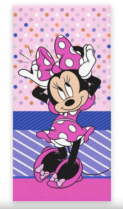 BrandMac Pyyhe – 70 x 140 cm – Minnie (1029474) ryhmässä KOTI, TALOUS JA PUUTARHA / Kylpyhuone / Pyyhkeet @ TP E-commerce Nordic AB (D43231)