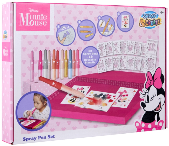 Disney Minnie Mouse Minnie Mouse - puhalluskynäsetti (MM24368V) ryhmässä LELUT, TUOTTEET LAPSILLE JA VAUVOILLE / Leikkikalut, Askartelu &Pelit / Käsityöt @ TP E-commerce Nordic AB (D43242)