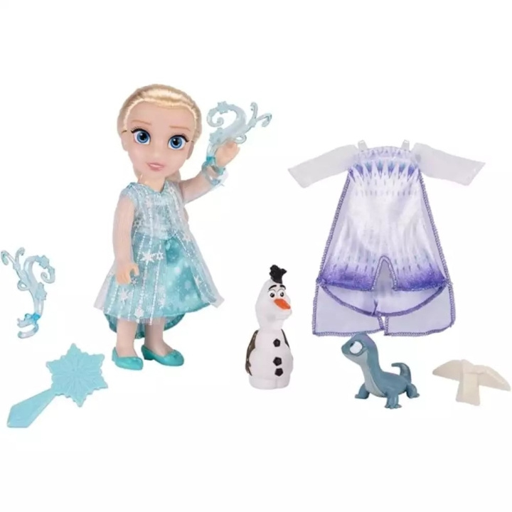 Disney Frozen – Jää ja lumi -Elsa-nukke, 15 cm. (240624-RF1) ryhmässä LELUT, TUOTTEET LAPSILLE JA VAUVOILLE / Leikkikalut, Askartelu &Pelit / Figuurit, miniatyyrit ja tarvikkeet @ TP E-commerce Nordic AB (D43248)