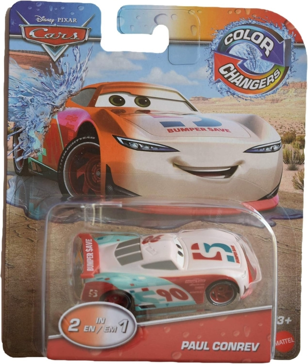 Cars – Color Changer – Paul Conrev (JHG28) ryhmässä LELUT, TUOTTEET LAPSILLE JA VAUVOILLE / Leikkikalut, Askartelu &Pelit / Leikkiautot @ TP E-commerce Nordic AB (D43255)