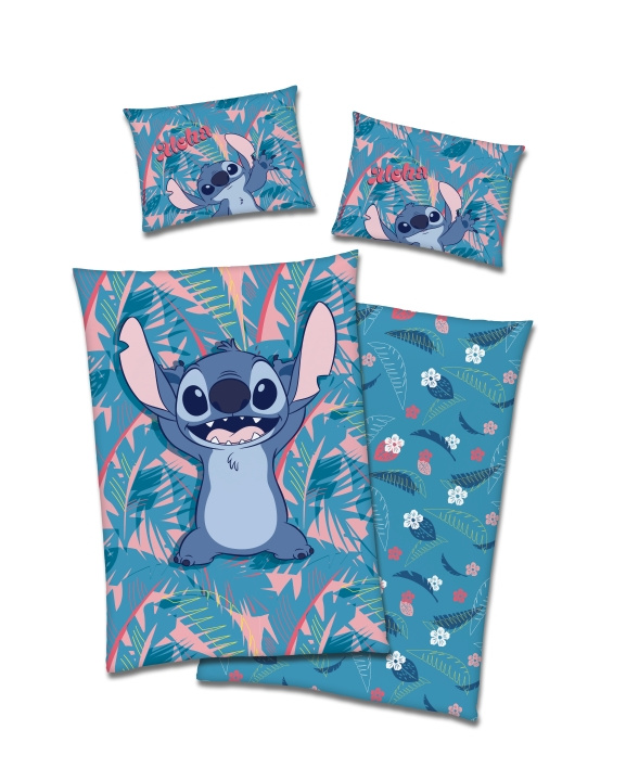 Disney Stitch Vuodevaatteet – aikuisten koko 140 x 200 cm – Stitch ryhmässä LELUT, TUOTTEET LAPSILLE JA VAUVOILLE / Lasten tekstiilit / Sänkyvaatteet @ TP E-commerce Nordic AB (D43257)