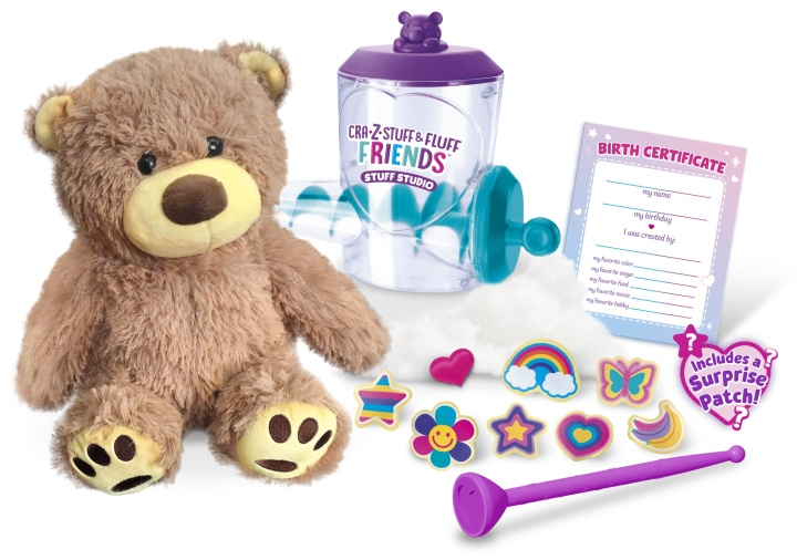 Cra-Z-Art Stuff and Fluff Friends (88917) ryhmässä LELUT, TUOTTEET LAPSILLE JA VAUVOILLE / Leikkikalut, Askartelu &Pelit / Pieni koti ja roolileikki @ TP E-commerce Nordic AB (D43275)