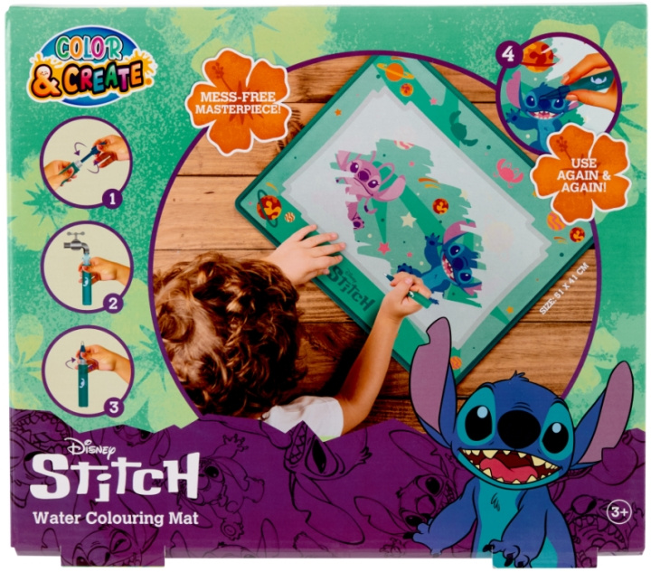 Disney Stitch Stitch - Aqua-värityspelimatto (ST24359)