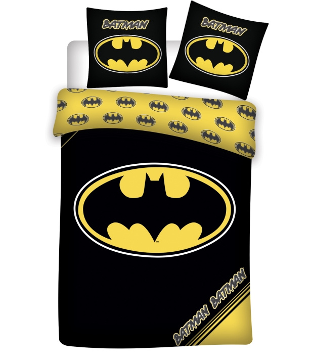 BrandMac Vuodevaatteet – Aikuisten koko 140 x 200 cm – Batman (1000483) ryhmässä KOTI, TALOUS JA PUUTARHA / Sisustus / Sänkyvaatteet @ TP E-commerce Nordic AB (D43337)