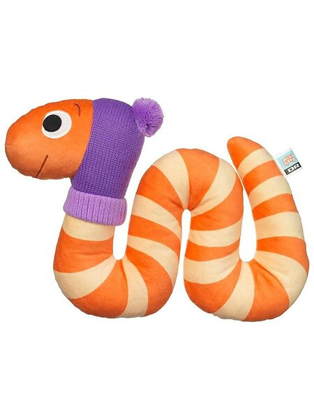 DR Orm Plys (6-25310) ryhmässä LELUT, TUOTTEET LAPSILLE JA VAUVOILLE / Lelut vauvoille (0-3v) / Pehmolelut @ TP E-commerce Nordic AB (D43396)