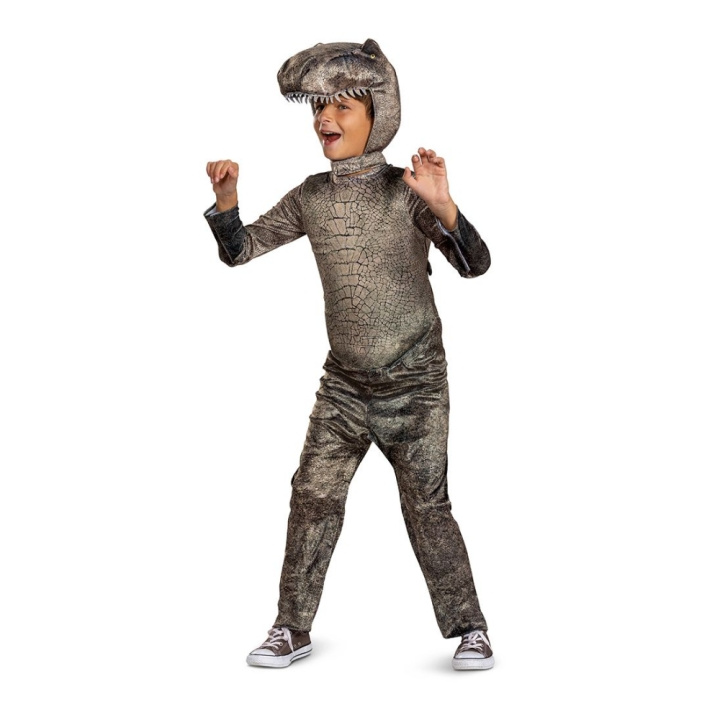 Disguise Muunneltava puku – Jurassic Park T-Rex (128 cm) (120669K) ryhmässä LELUT, TUOTTEET LAPSILLE JA VAUVOILLE / Leikkikalut, Askartelu &Pelit / Naamiaisasut @ TP E-commerce Nordic AB (D43481)